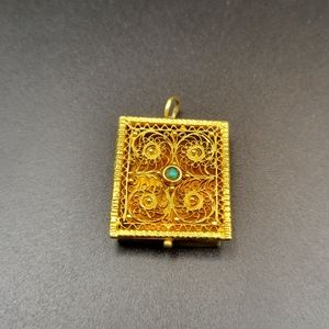 Pendant 1920 gold 10K